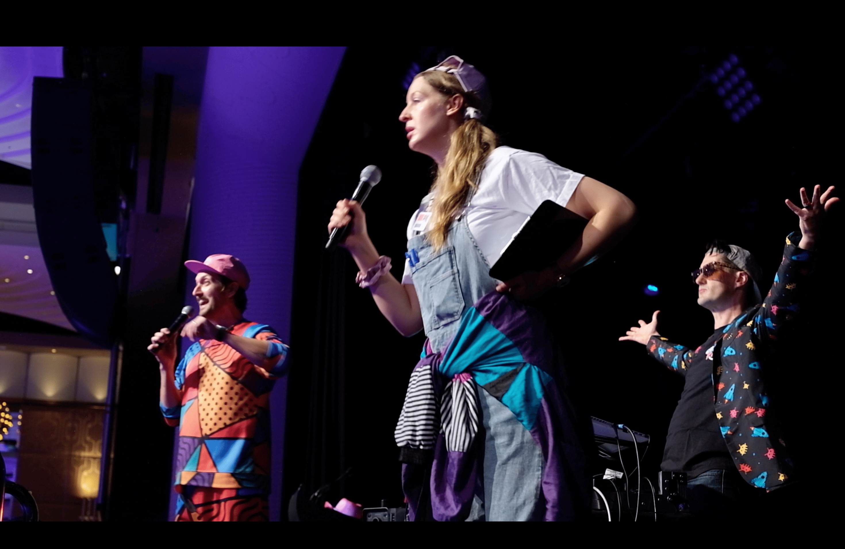 team building entertainment activity with group participation